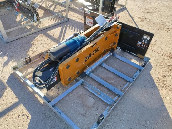 Unused Wolverine CB-11-750F Skid Steer Concrete Breaker