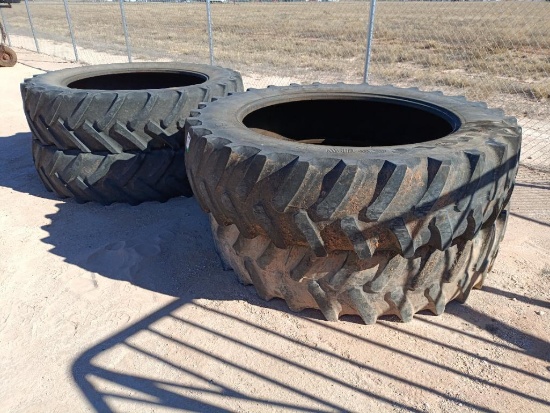 (4) Tractor Tires 480/80 R 50