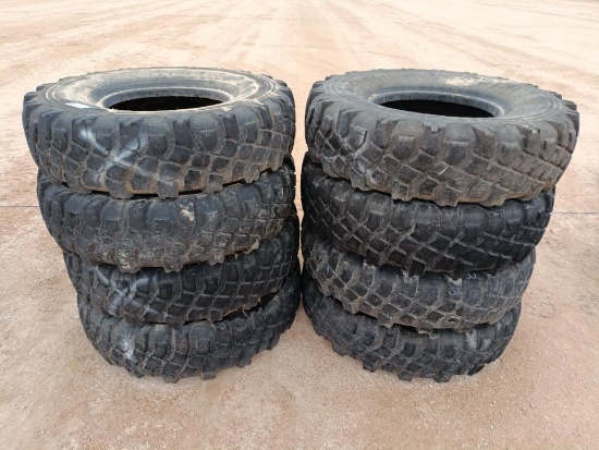 (8) Michelin Military Tires 12.00 R 20