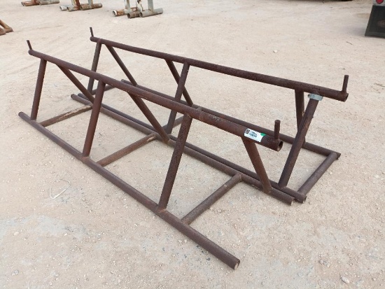 (2) 10Ft Pipe Racks