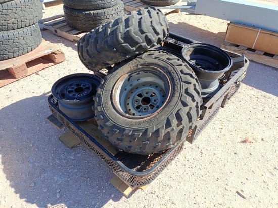 Pallet of ATV Parts