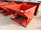 Unused 1.5 CY. Self Dumping Hopper w/Fork Pockets