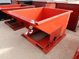 Unused 1.5 CY. Self Dumping Hopper w/Fork Pockets