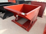Unused 1.5 CY. Self Dumping Hopper w/Fork Pockets