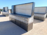 Unused 10Ft Work Bench Cabinet