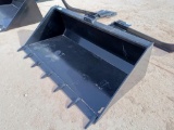 Unused 66? Skid Steer Bucket w/Teeth