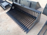 Unused 72'' Fine Skeleton Bucket, High Side