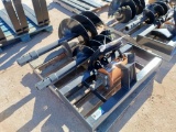 Unused Wolverine ADB-13-1218R Skid Steer Auger Drive w/(2) Auger Bits