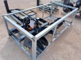 Unused Wolverine ADB-13-1218R Skid Steer Auger Drive w/(2) Auger Bits