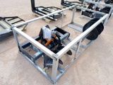 Unused Wolverine ADB-13-1218R Skid Steer Auger Drive w/(2) Auger Bits