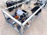 Unused Wolverine ADB-13-1218R Skid Steer Auger Drive w/(2) Auger Bits