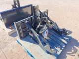 Unused Wolverine PHA-15-02C Skid Steer 3 Point Hitch Adapter