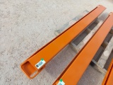 (1) Set Unused 82'' Fork Extensions