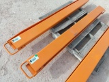 (1) Set Unused 76'' Fork Extensions