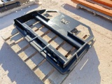 Unused 45'' Skid Steer Fork Frame V2 w/42'' Forks