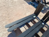 (1) Set Unused 48'' Forklift Forks