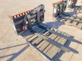 Unused Wolverine PFA-11-3300G Hydraulic Adjustable Pallet Forks