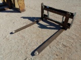 Bobcat Skid Steer Fork Attachment