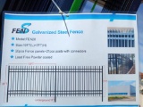 (20) pcs of Unused 10Ft x 7Ft Galvanized Steel Fencing