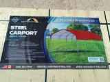 Unused Chery 12ft x 20ft Steel Carport