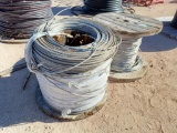 (2) Spools of Aluminum Electrical Power Cable