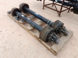 (2) Unused Lippert Trailer Axels