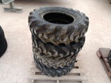 (4) Unused Skid Steer Tires 10.5/80-18