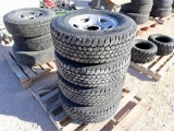 (4) Chevrolet Wheel w/Tires 245/75 R 16