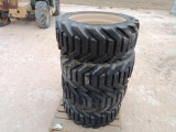 (4) Manlift Wheels w/Tires 355/55D625