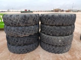 (8) Michelin Military Tires 12.00 R 20