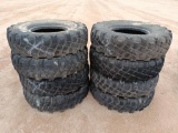 (8) Michelin Military Tires 12.00 R 20