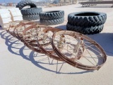 (7) Irrigation Side Roll Wheels