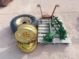 John Deere 3 Point Hitch, (3) Implement Wheels