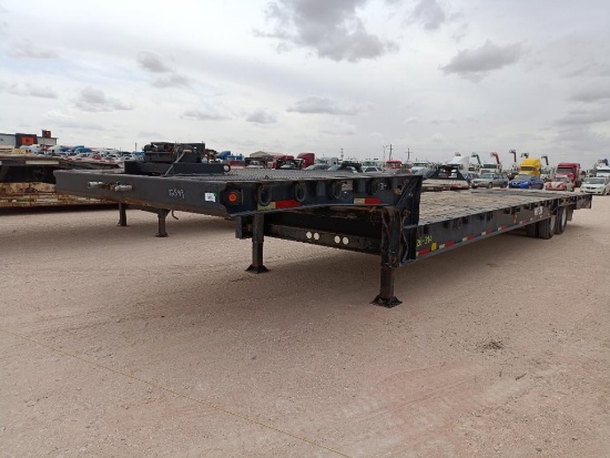 2008 Talbert Hydraulic Dovetail Trailer