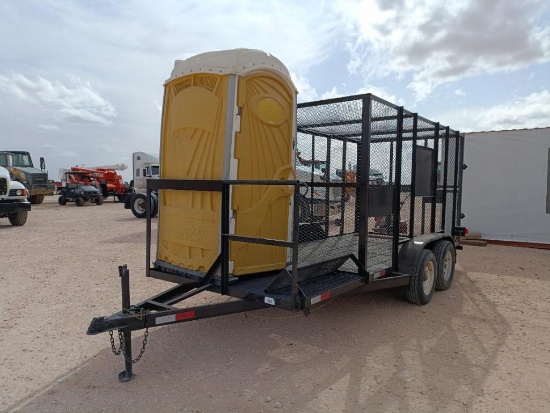 16 Ft Trash Trailer ( Bill Of Sale Only )