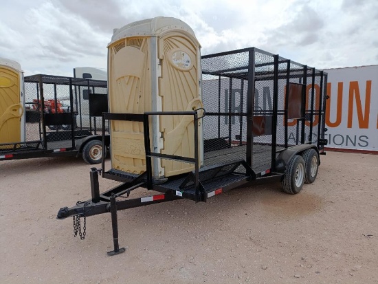 16 Ft Trash Trailer ( Bill Of Sale Only )