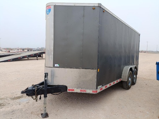 7x16Ft Enclosed Trailer