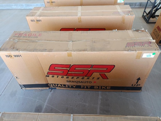Unused SSR SRN125 Auto Pit Bike