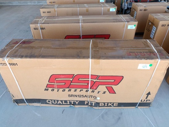 Unused SSR SRN125 Auto Pit Bike