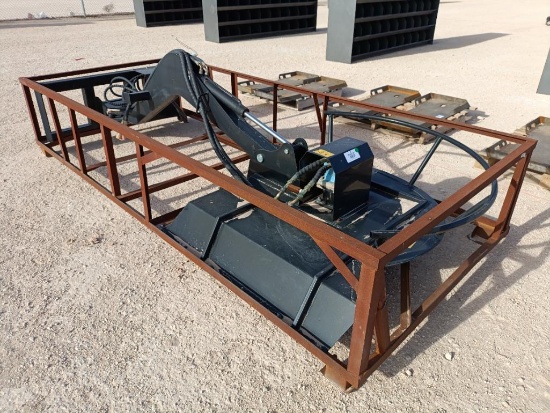 Unused Topcat BDRC-48 Adjustable Swing Mower ( Skid Steer Attachment )