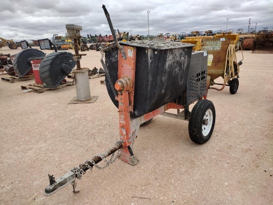 Towable Drum Concrete Cement Mixer