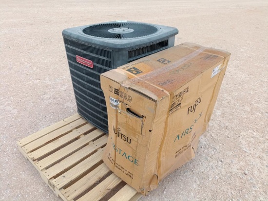 Goodman Air Conditioner Unit/Unused Fujitsu Mini Split, Split Type Outdoor Unit