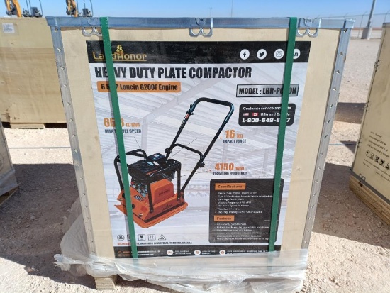 Unused Land Honor LHR-PC90H Heavy Duty Plate Compactor
