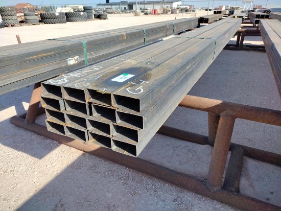 (16) pcs of 2'' x 4" Rec Tubing