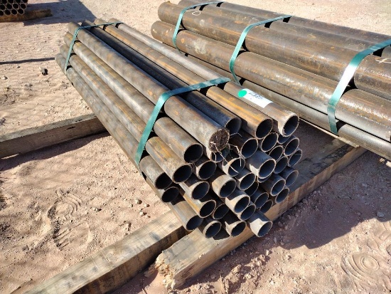 (37) pcs of 2 3/8" OD Steel Pipe