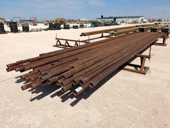 Approx (47) Joints of 2 3/8'' Steel Pipe