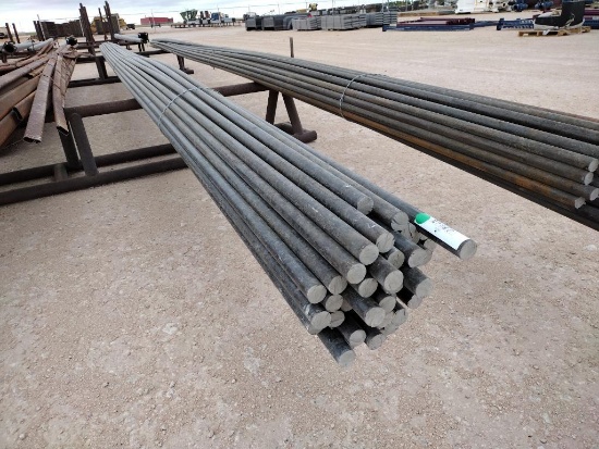 Approx (50) 1 1/4'' Fiberglass Rods 31ft Long