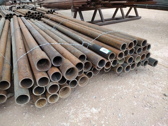 (50) Joints of 2 7/8" Metal Post 8ft Long