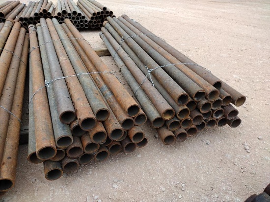 (50) Joints of 2 7/8" Metal Post 8ft Long