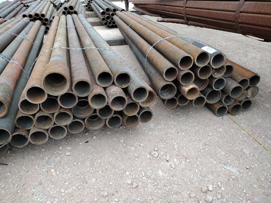 (50) Joints of 2 7/8" Metal Post 8ft Long